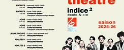 Indice 2 cie - Ateliers Théâtre saison 2025/26