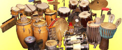 Herve Guinand - Cours de percussions - Djembe, Congas, Bongos, Cajon, Hang