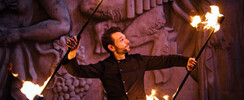 Compagnie Les Chemins de Travers - Spectacle de feu et de lumières