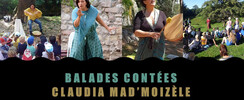 Claudia Mad'moiZèle - Balades contées - Entre terre et ciel