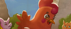La petite poule rousse 