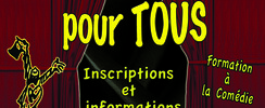 Compagnie Univers Scène Théâtre - ÉCOLE DE THEATRE